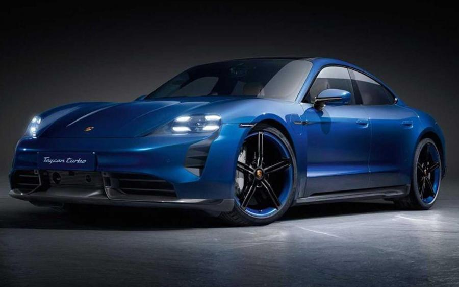 Porsche Taycan Turbo SportDesign Package Carbon '2020